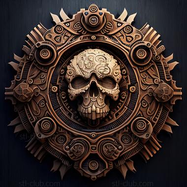 3D модель Игра Gears of War 4 (STL)